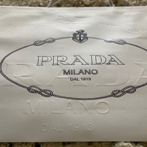 Prada Authentic Embossed Paperbag